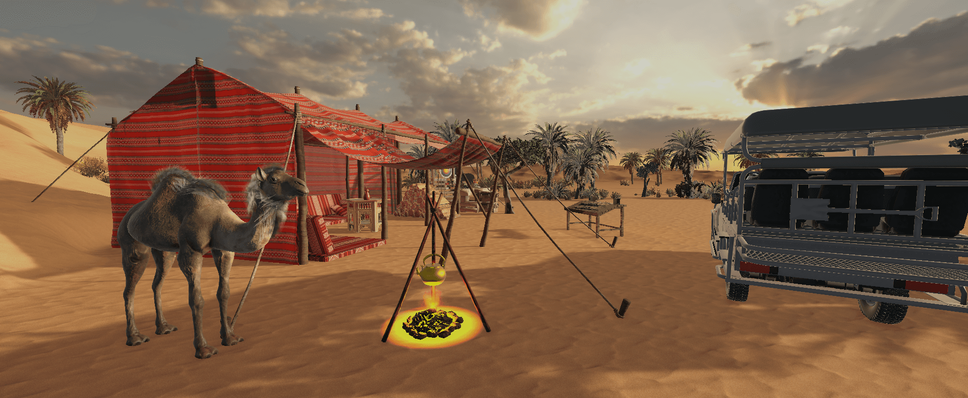 Desert hunt gameplay